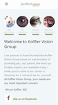 Mobile Screenshot of kofflervisiongroup.com